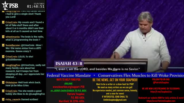 2021-12-09 00:19 EST - Crossing the Matrix: with Chris