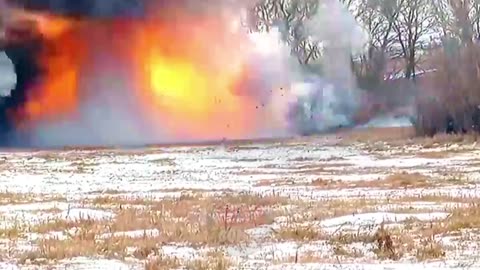 Demining of a forest belt in the Lisichansk region by Russian sappers