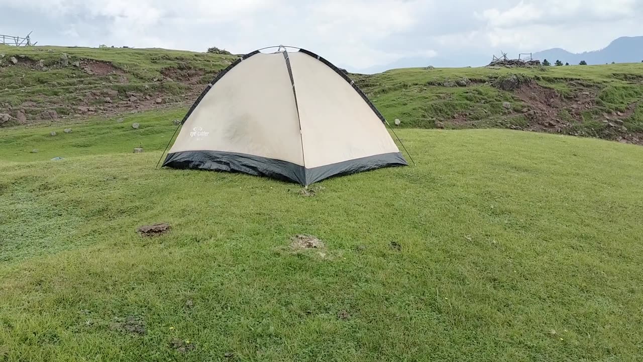 Camping On Mountain In forest Solo Camping