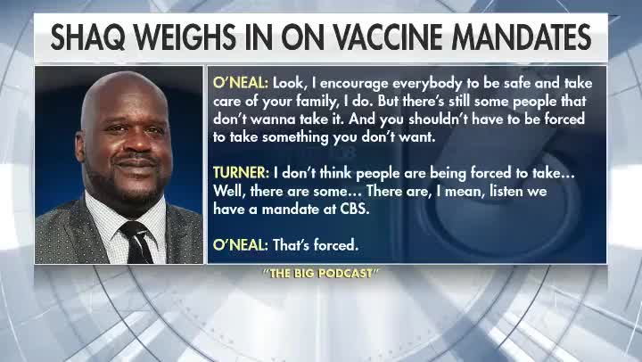 Shaquille O'Neal shared about the mandatory vaccination policy against Covid-19