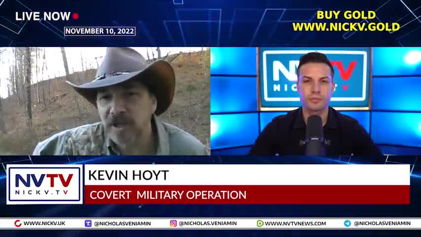 KEVIN HOYT DISCUSSES COVERT OPERATION WITH NICHOLAS VENIAMIN