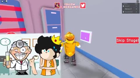 Escapa del doctor malvado! Roblox-Mike