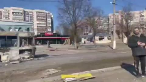 Consequences of hostilities in Mariupol