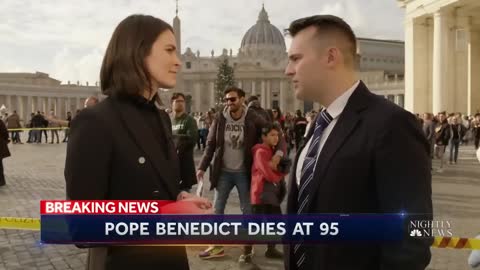 POPE BENEDICT DIES AT 95