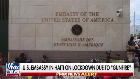 U.S. Embassy in Haiti on Lockdown.