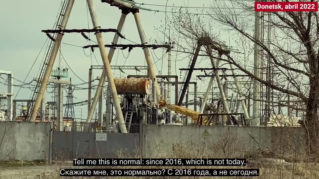 The media lie: Russia attacks, Ukraine defends itself. Russia leaves Ukraine without electricity.
