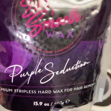 Melting Purple Seduction Hard Wax by Skin.Boss | Synthetic Wax Tutorial