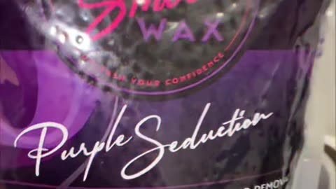 Melting Purple Seduction Hard Wax by Skin.Boss | Synthetic Wax Tutorial