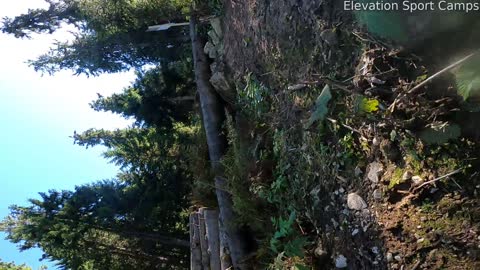 Mountain Biking Buddies Both Take a Tumble