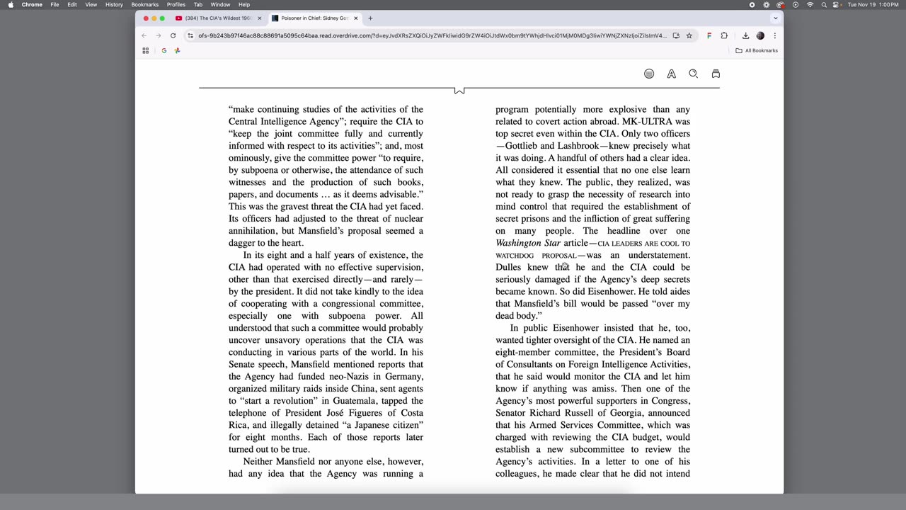 11 years part 17: MKULTRA part 7: Legislative "Oversight" of Intelligence Agencies