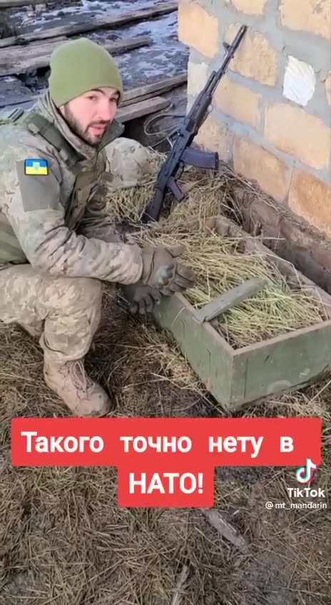 Ukrainian Soldier Unboxing Video