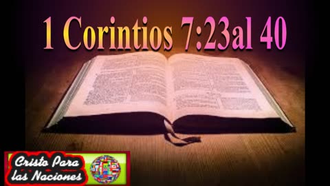 1 Carta a los Corintios 7 23 al 40 _ Virgilio Vangioni