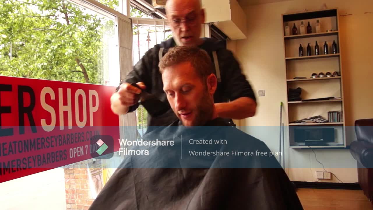 FAST DEMO: Barber Haircutting and Texturing.