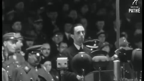 Goebbels Speaks ,National socialist, Rally (1937)