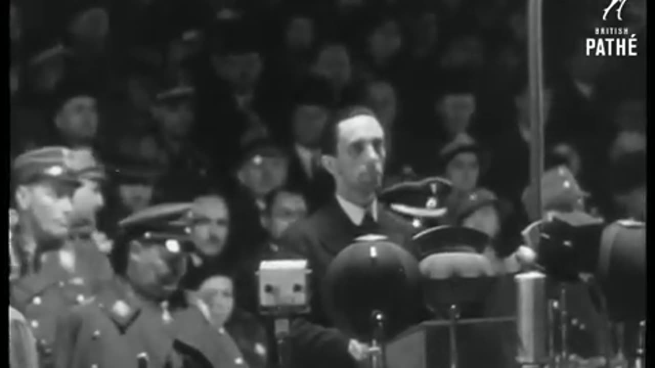 Goebbels Speaks ,National socialist, Rally (1937)