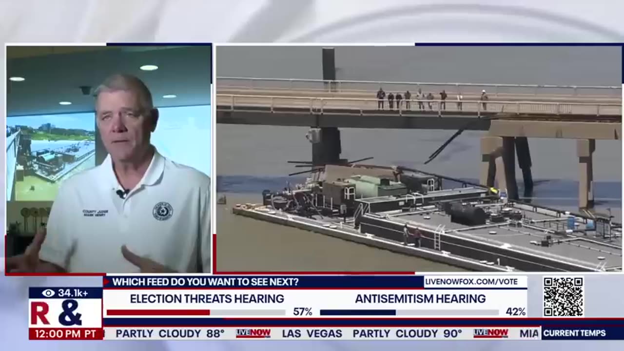 Gulf waterway closed after barge slams into bridge _ LiveNOW from FOX