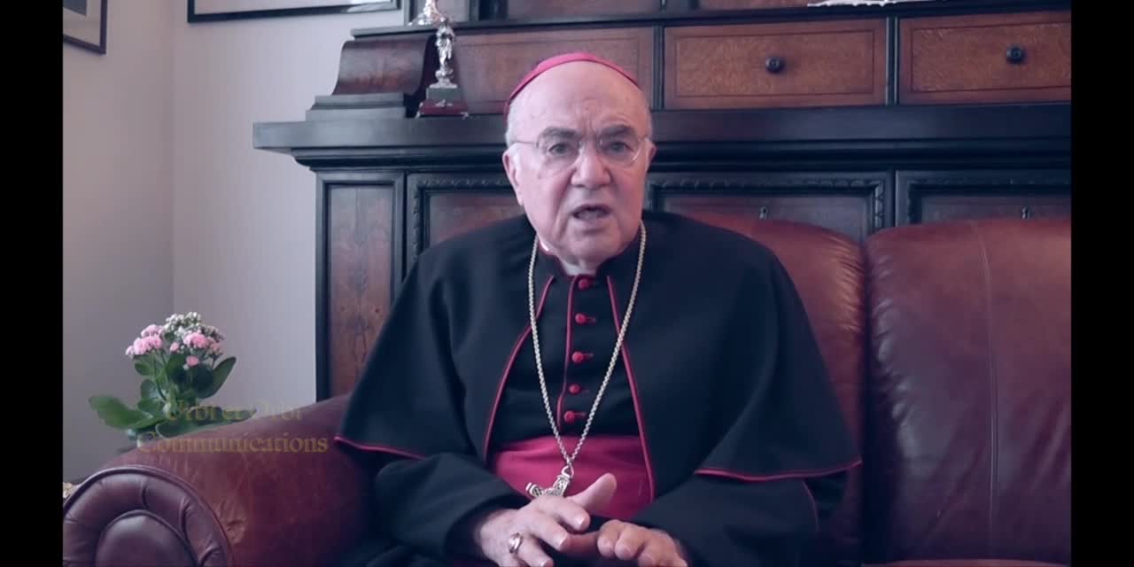 Archbishop Vigano's testimony that surely will shake the church and the world