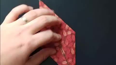 How to fold an Origami Reindeer