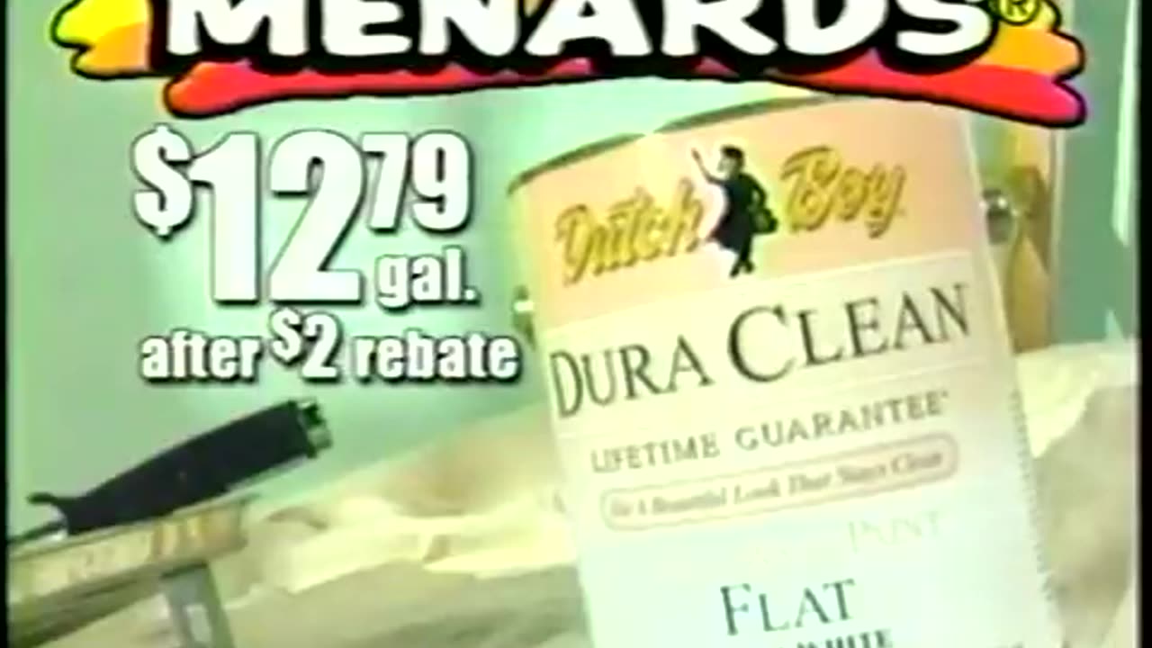 March 2002 - Paint Sale at Menards