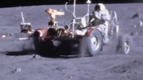 In 1971 NASA put a car on moon