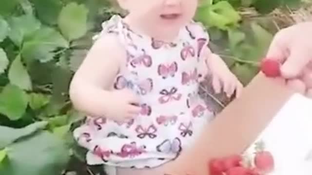 Funny Baby Videos playing # Short 10