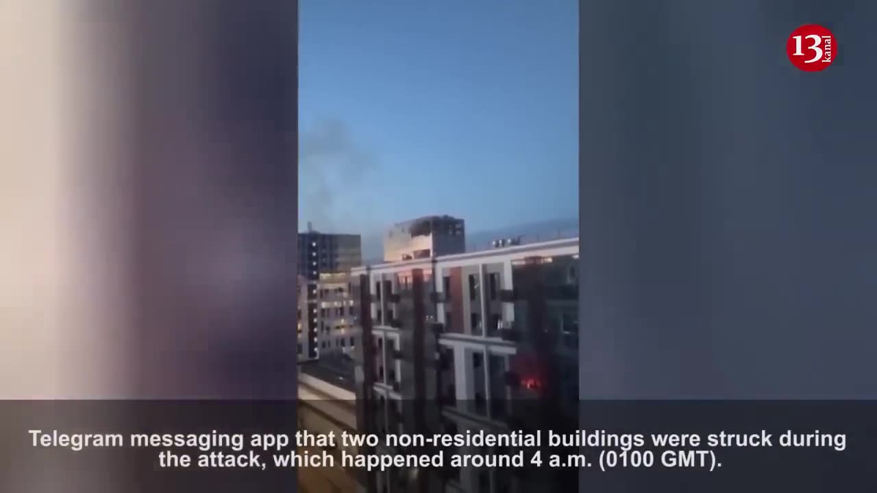 Drone attack on Moscow - two buildings are damaged