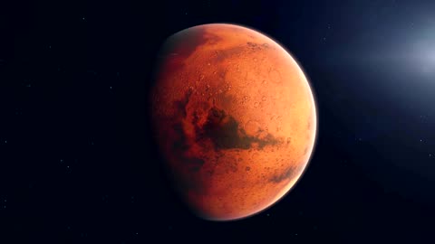 Mars - TV Background with Calming Music