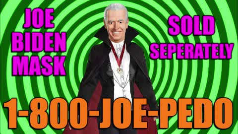 Joe Biden Count Sniffula Halloween Costume
