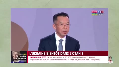 What did the Chinese Ambassador to France really mean? Certainly not what media says!