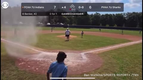 Teen Rescue a 7 year old little leaguer from Dust Devil