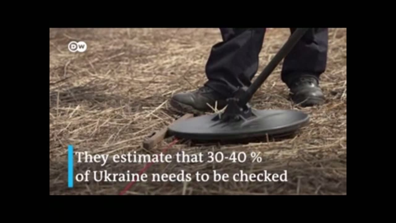 Ukraine: From breadbasket to mine-infested farmland just showing a world disaster.