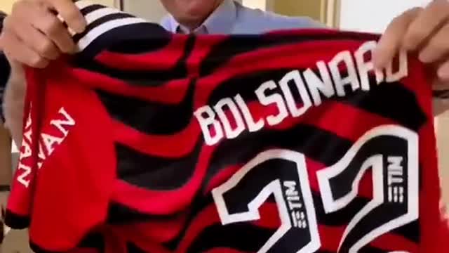 #parabens #flamengo #futebol #esporte #paixao #nacional #jair #bolsonaro