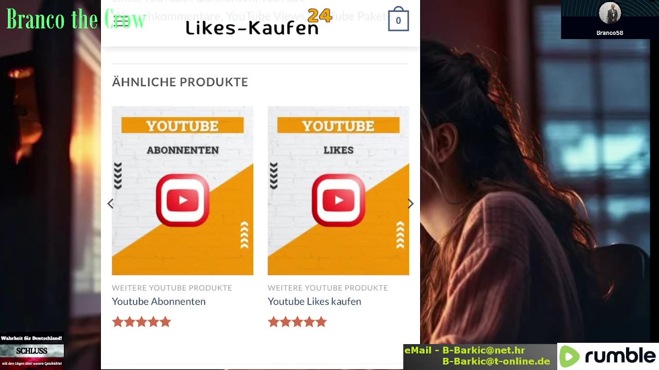 Carsten - hier die Aufklärung über Youtube Abonnenten und Zuschauer kaufen👍