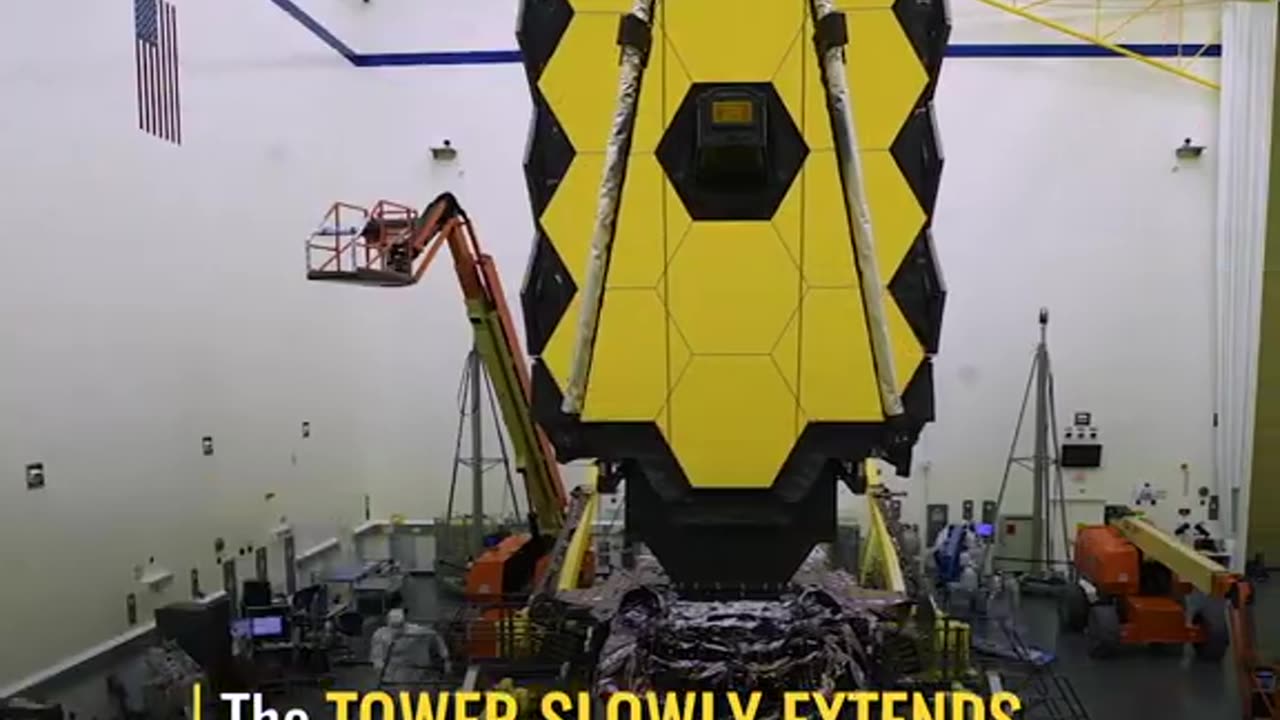 Tower Extension Test a Success for NASA's James Webb Space Telescope