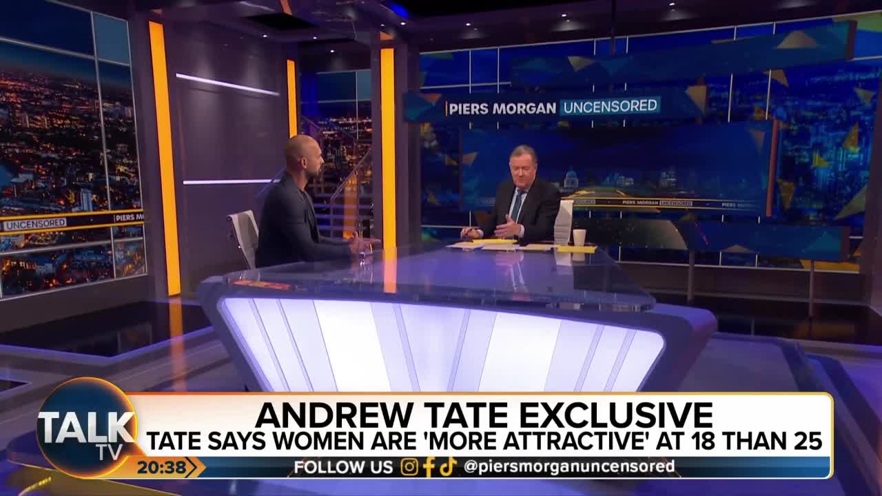 ANDREW TATES DEBATES PIERS MORGAN