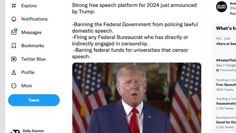 Trump Hints At Internet Bill of Rights, What's The Real Purpose For Free Speech?