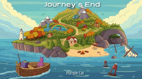 Purrple Cat - Journey's End | Lofi Hip Hop/Chill Beats