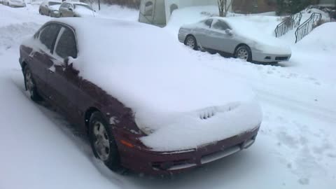 The great spring storm hits the roads of Quebec MARCH 30, 2014