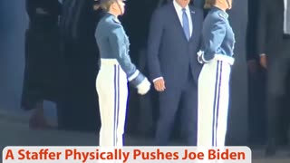 Biden being pushed around like a puppet