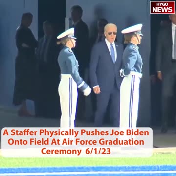 Biden being pushed around like a puppet