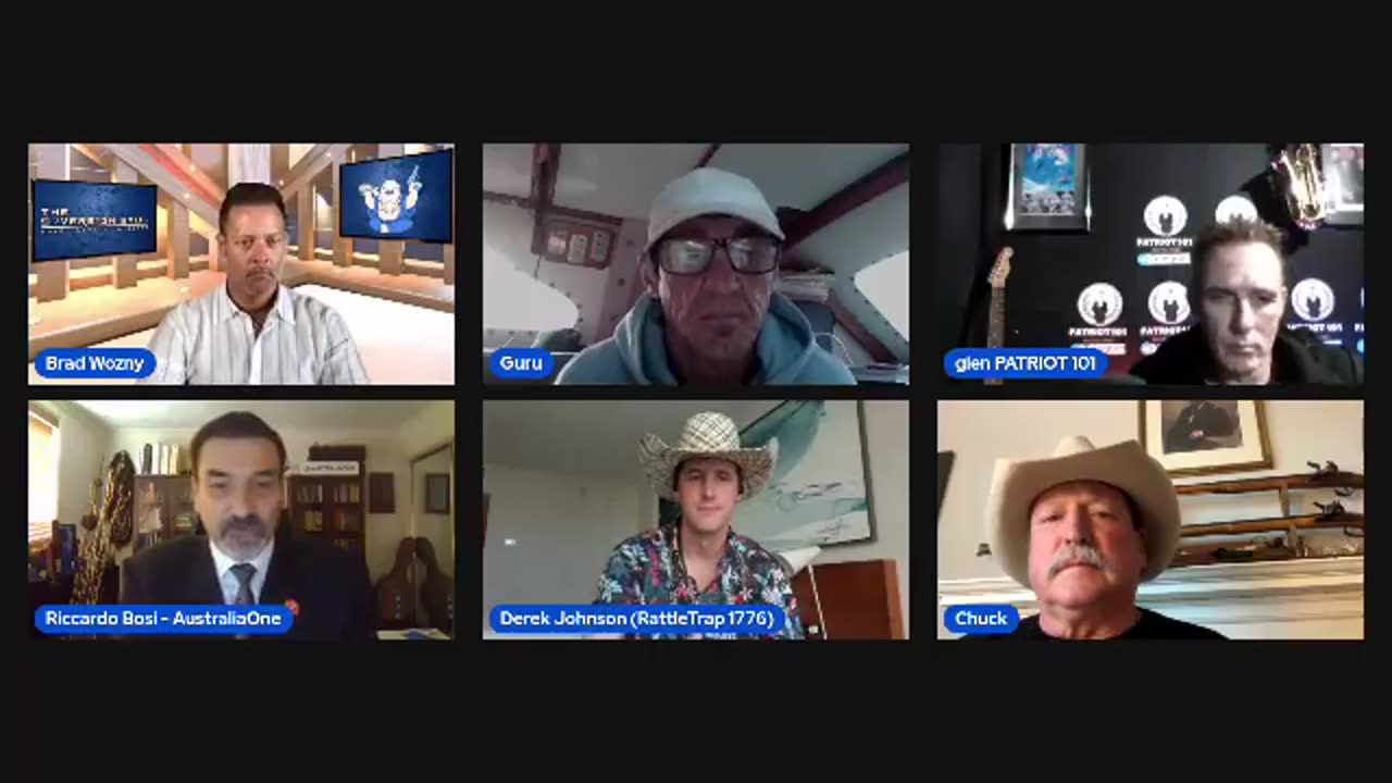 Derek Johnson HUGE Intel- -Trump Is Exonerated With 5 brave patriot Round Table.