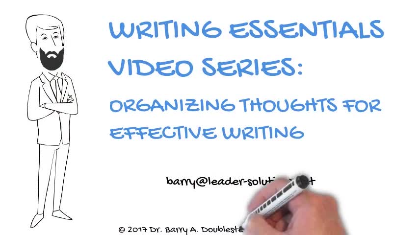 Writing Essentials - Organizing Thoughts for Effective Writing