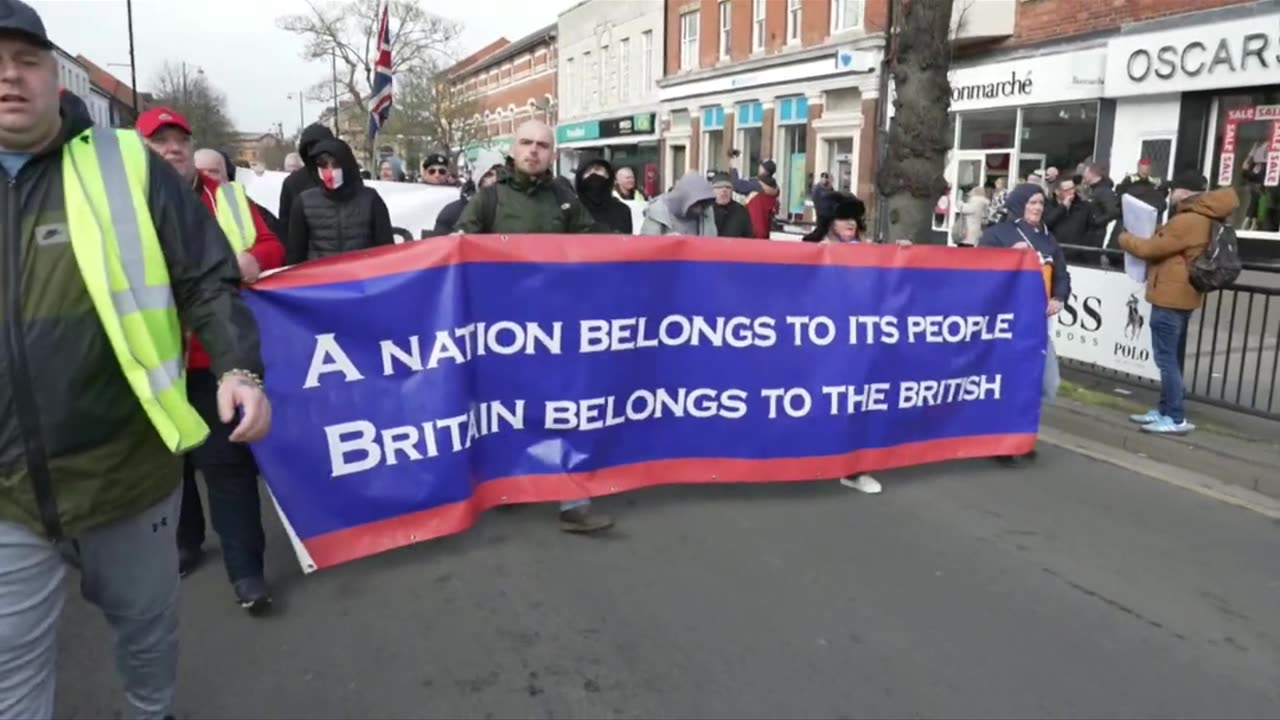 Are “far-right" groups infiltrating community protests in the UK?