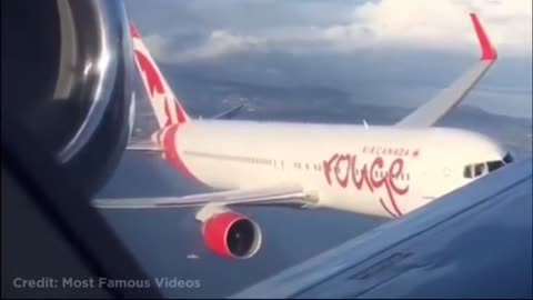 Plane Flies Too Close To “Another Plane