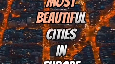 Top most beautiful cities in europe❤️