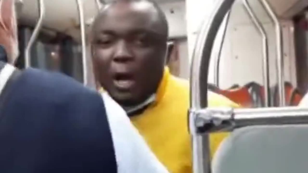 EU Illegal Alien Doesn't Have Train Ticket