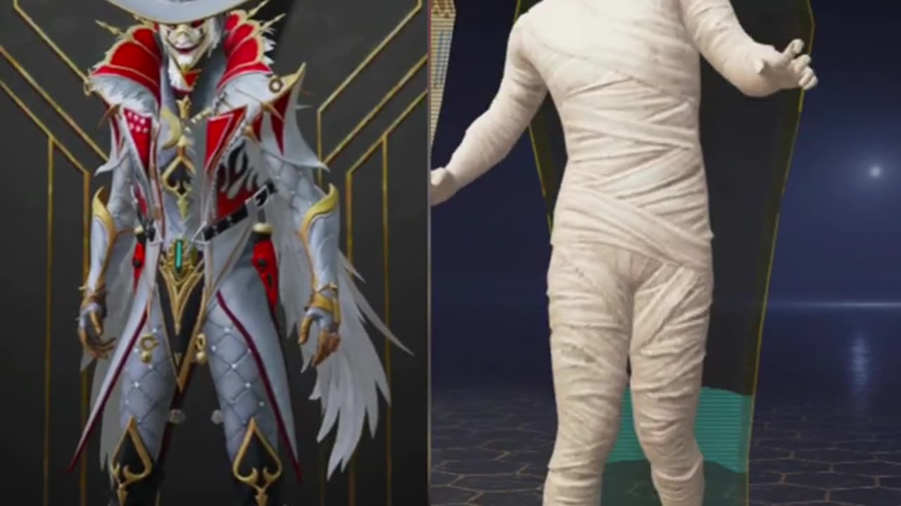 Joker X-Suit Vs Pharaoh X-Suit #shorts #pubg #pubgmobile #viral #attitude