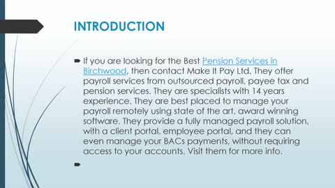 Best Pension Services in Birchwood.