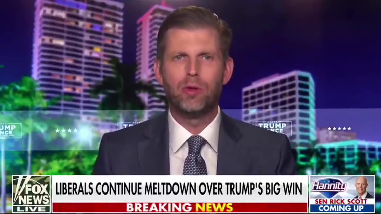 ERIC TRUMP: "The media has lost all credibility.