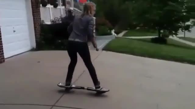 Don't challenge the skateboard easily